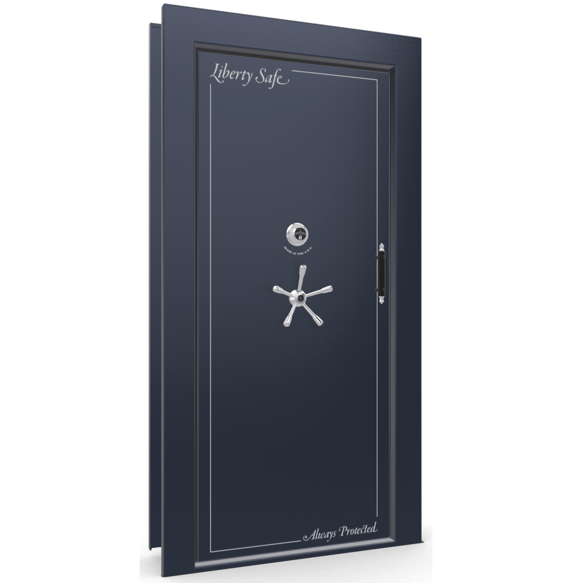 Vault Door Series | Out-Swing | Left Hinge | Champagne Gloss | Mechanical Lock