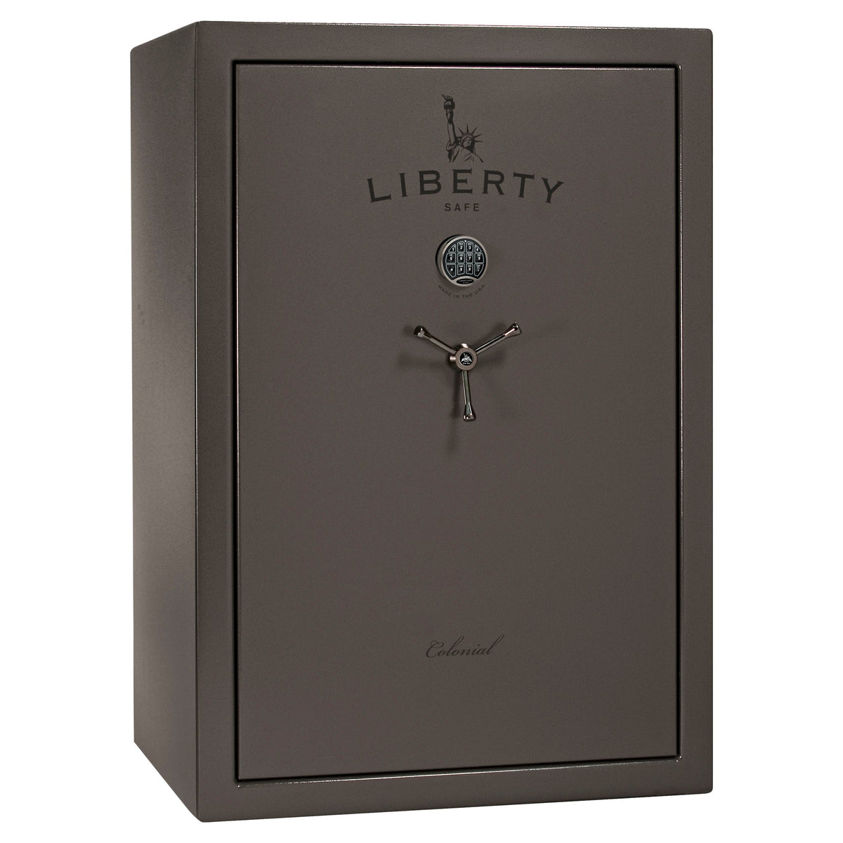 Colonial Series | Level 4 Security | 75 Minute Fire Protection | 35 | DIMENSIONS: 60.5"(H) X 42”(W) X 22"(D*) | Gray Marble | Electronic Lock - closed