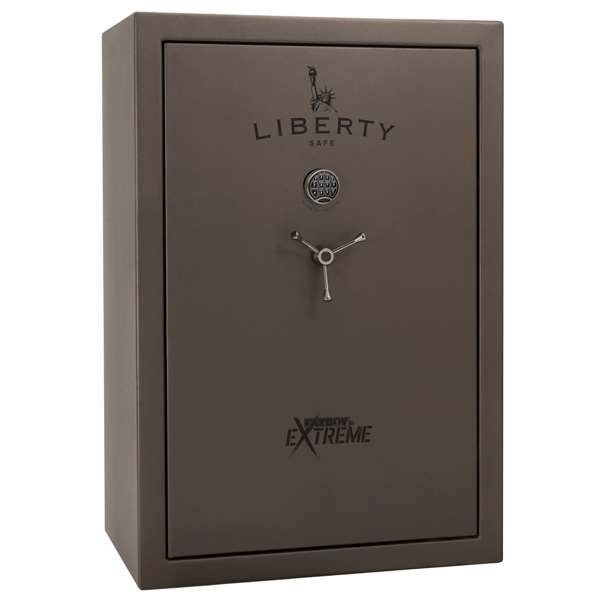 Fatboy Jr. Series | 48XT | Level 4 Security | 75 Minute Fire Protection | Dimensions: 60.5&quot;(H) x 42&quot;(W) x 22&quot;(D) | Up to 48 Long Guns | Bronze Textured | Electronic Lock
